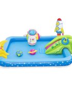 BESTWAY Piscina gonflabila cu tobogan si jucarii Astronaut