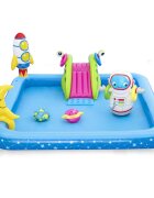 BESTWAY Piscina gonflabila cu tobogan si jucarii Astronaut