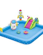 BESTWAY Piscina gonflabila cu tobogan si jucarii Astronaut