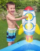 BESTWAY Piscina gonflabila cu tobogan si jucarii Astronaut