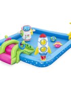 BESTWAY Piscina gonflabila cu tobogan si jucarii Astronaut