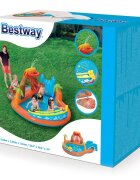 BESTWAY Piscina gonflabila cu tobogan stropitori si cos
