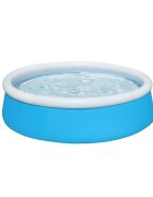 BESTWAY Piscina gonflabila Fast Set Pool Albastru Dimensiune 152x38 cm Material PVC rezistent Capacitate 477 litri Patch reparatie inclus
