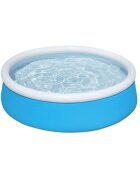 BESTWAY Piscina gonflabila Fast Set Pool Albastru Dimensiune 152x38 cm Material PVC rezistent Capacitate 477 litri Patch reparatie inclus