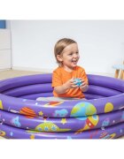 BESTWAY Piscina gonflabila pentru copii 102 x 25 cm cu 50 bile si 4 jucarii gonflabile incluse Mov