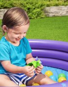 BESTWAY Piscina gonflabila pentru copii 102 x 25 cm cu 50 bile si 4 jucarii gonflabile incluse Mov