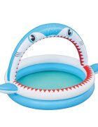 BESTWAY Piscina gonflabila pentru copii cu stropitoare 163x127x92 cm Shark