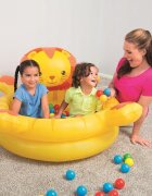 BESTWAY Piscina gonflabila pentru copii Leu cu 50bile incluse