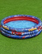 BESTWAY Piscina gonflabila Spider-Man cu 3 inele 122 x 30 cm