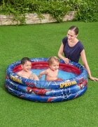 BESTWAY Piscina gonflabila Spider-Man cu 3 inele 122 x 30 cm