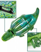 BESTWAY Saltea gonflabila 150 cm model Green Crocodile