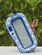 BESTWAY Saltea gonflabila cu spatar si parasolar detasabil 198 x 112 cm Blue