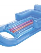 BESTWAY Saltea gonflabila cu spatar tip fotoliu 161 x 84 cm Blue