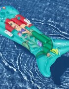 BESTWAY Saltea gonflabila pentru inot cu manere 158 x 81 cm Mica Sirena Ariel