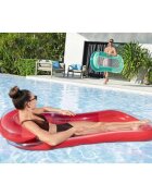 BESTWAY Saltea gonflabila Red 160x84 cm Material PVC durabil Spatar si cotiere confortabile Baza din plasa cu uscare rapida