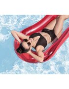 BESTWAY Saltea gonflabila Red 160x84 cm Material PVC durabil Spatar si cotiere confortabile Baza din plasa cu uscare rapida
