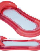 BESTWAY Saltea gonflabila Red 160x84 cm Material PVC durabil Spatar si cotiere confortabile Baza din plasa cu uscare rapida
