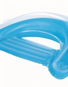 BESTWAY Saltea gonflabila tip Fotoliu Blue 152x99 cm cu spatarManere de sustinereSuport pentru paharcrema