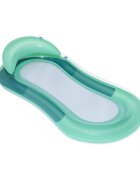 BESTWAY Saltea gonflabila Turcoaz 160x84 cm Material PVC durabil Spatar si cotiere confortabile Baza din plasa cu uscare rapida