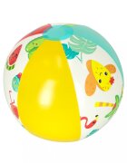 BESTWAY Set 3 piese Piscina gonflabila colac si minge 122 cm Flamingo