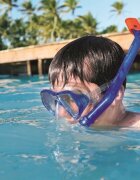 BESTWAY Set snorkeling pentru scufundari copii Albastru