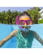 BESTWAY Set snorkeling pentru scufundari copii Roz