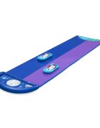 BESTWAY Tobogan cu apa pentru 2 persoane H2O GoLungime 488 cm 2 Piste Conectare la furtun Aspersoare incorporate Punct finish gonflabil Patch de reparare inclus