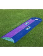 BESTWAY Tobogan cu apa pentru 2 persoane H2O GoLungime 488 cm 2 Piste Conectare la furtun Aspersoare incorporate Punct finish gonflabil Patch de reparare inclus