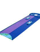 BESTWAY Tobogan cu apa pentru 2 persoane H2O GoLungime 488 cm 2 Piste Conectare la furtun Aspersoare incorporate Punct finish gonflabil Patch de reparare inclus