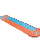 BESTWAY Tobogan de apa cu pista dubla de alunecare 448 cm BlueOrange