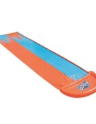 BESTWAY Tobogan de apa cu pista dubla de alunecare 448 cm BlueOrange