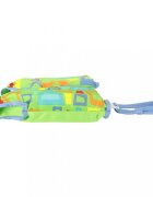 BESTWAY Vesta de inot pentru copii Green Marime ML pentru 1-3 ani Umplutura din spuma Protectie UV UPF 50+ Inchidere cu fermoar Centuri reglabile Flotabilitate testata maxim 30 kg