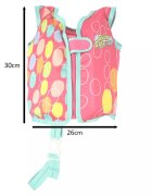BESTWAY Vesta de inot pentru copii Pink Marime ML pentru 1-3 ani Umplutura din spuma Protectie UV UPF 50+ Inchidere cu fermoar Centuri reglabile Flotabilitate testata maxim 30 kg