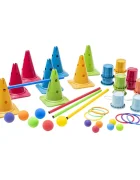 Betzold Cutie colorata pentru miscare set cu 43 piese