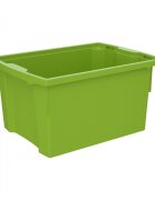 Betzold Cutie de depozitare stivuibila pentru scoala si gradinita marimea L verde