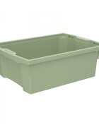 Betzold Cutie de depozitare stivuibila pentru scoala si gradinita marimea M verde pastel