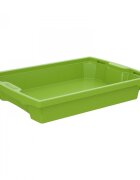 Betzold Cutie de depozitare stivuibila pentru scoala si gradinita marimea S verde
