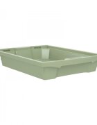 Betzold Cutie de depozitare stivuibila pentru scoala si gradinita marimea S verde pastel
