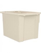 Betzold Cutie de depozitare stivuibila pentru scoala si gradinita marimea XL alb