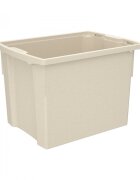 Betzold Cutie de depozitare stivuibila pentru scoala si gradinita marimea XL alb