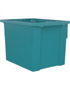 Betzold Cutie de depozitare stivuibila pentru scoala si gradinita marimea XL albastru
