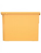 Betzold Cutie de depozitare stivuibila pentru scoala si gradinita marimea XL curry