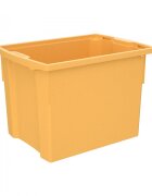 Betzold Cutie de depozitare stivuibila pentru scoala si gradinita marimea XL curry