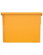 Betzold Cutie de depozitare stivuibila pentru scoala si gradinita marimea XL galben