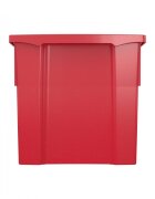 Betzold Cutie de depozitare stivuibila pentru scoala si gradinita marimea XL rosu