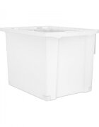 Betzold Cutie de depozitare stivuibila pentru scoala si gradinita marimea XL transparent