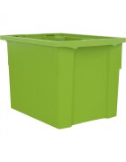 Betzold Cutie de depozitare stivuibila pentru scoala si gradinita marimea XL verde