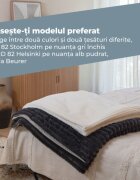 BEURER Patura electrica Helsinki alb pudrat