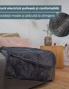 BEURER Patura electrica moale gri inchis