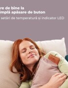 BEURER Perna electrica cu acumulator liliac